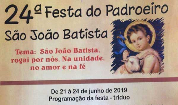 24ª Festa de São João Batista